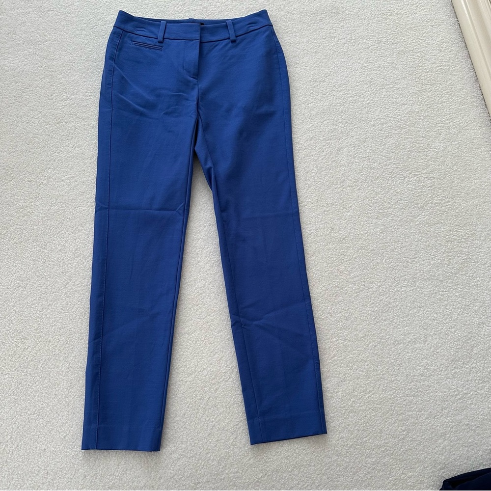 Women's Blue Tailored Pants